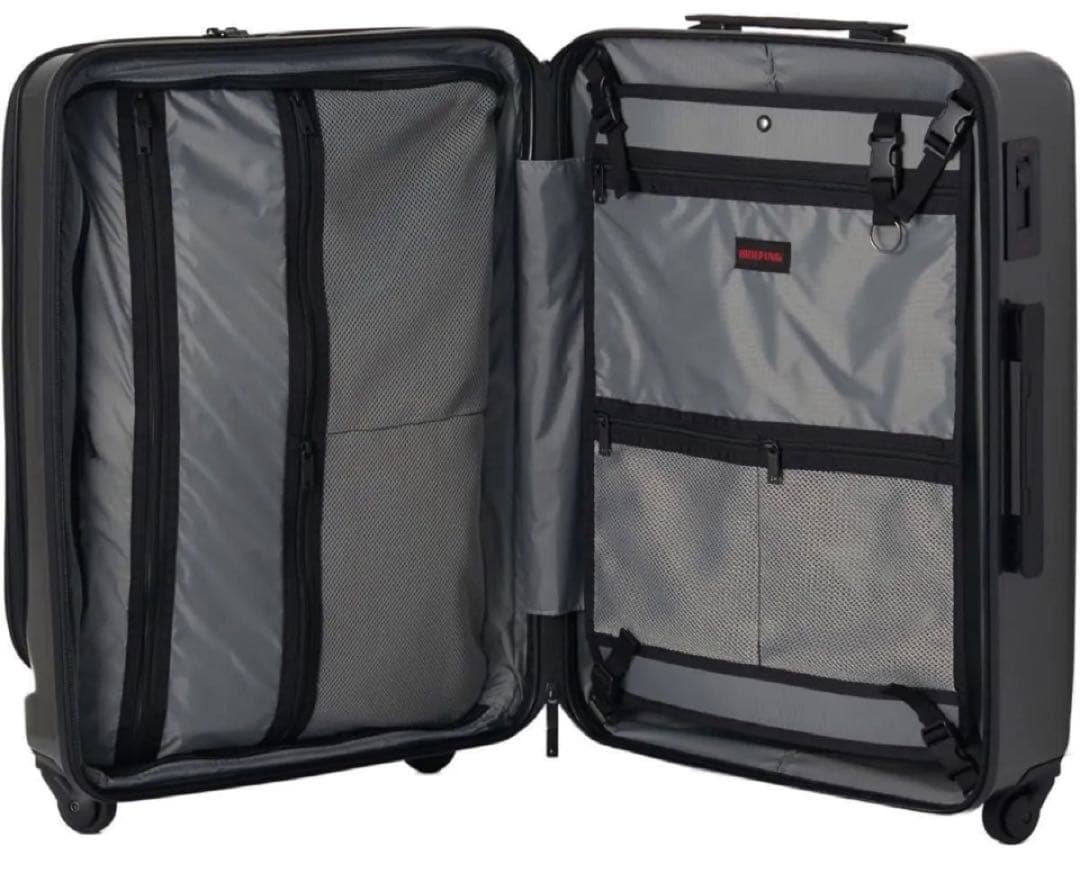 正規品新品ブリーフィングフロントオープンスーツケースH-60F SD スティール