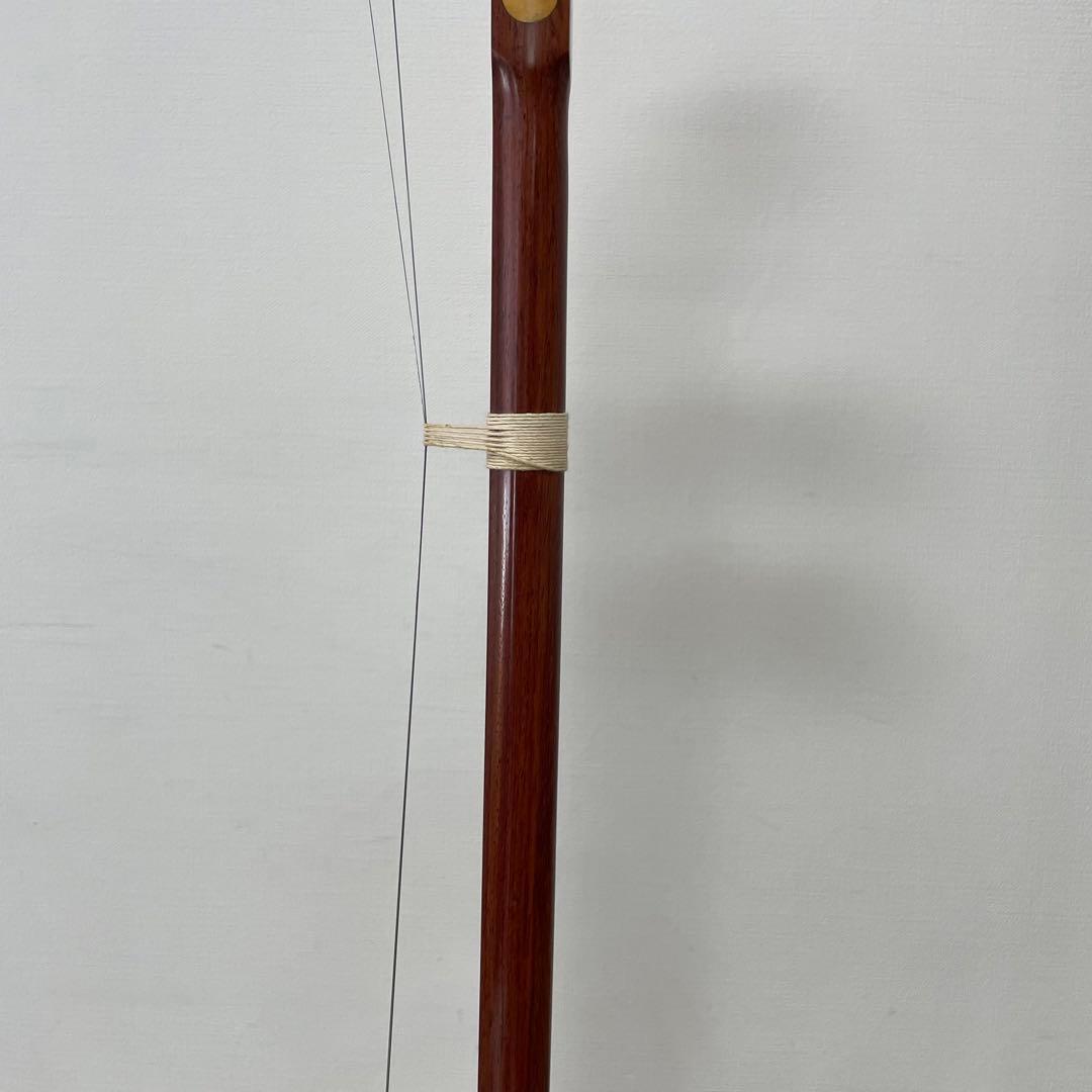 敦煌牌 二胡 上海民族楽器 弓付き 中国