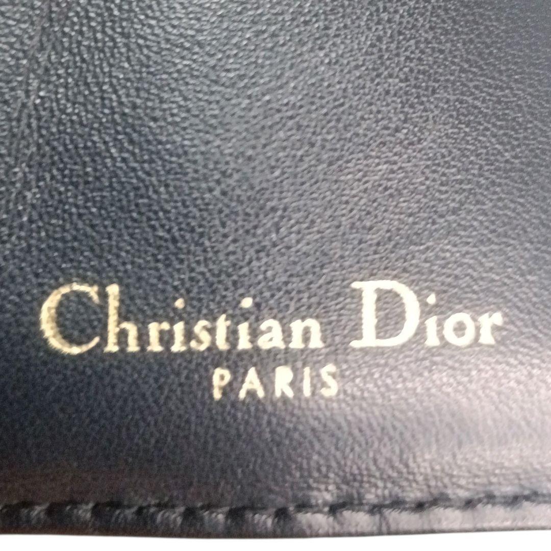 ✨Christian Dior トロッター ジャガードキャンバス レザー 折財布