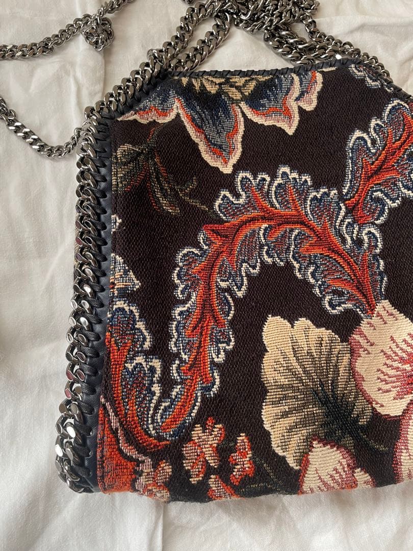 ステラマッカートニー ファラベラ ゴブラン 2way 花柄 ショルダーバッグ