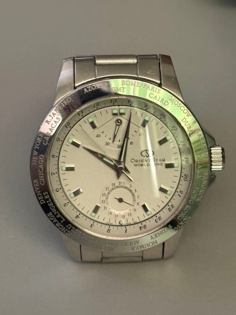 オリエントスター ORIENT STAR WORLD TIME 腕時計