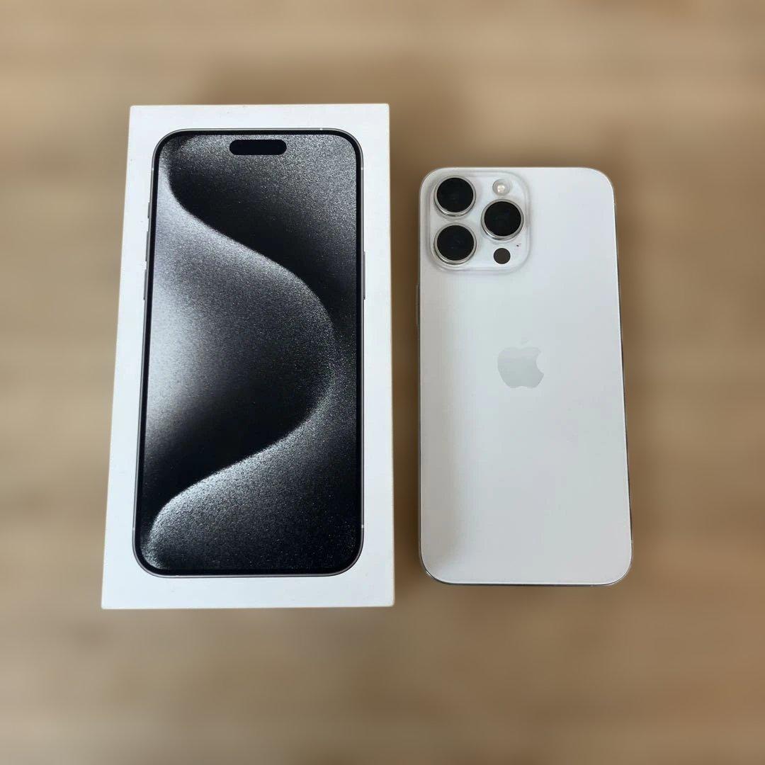 Apple iPhone15 ProMax 本体 256GB 画面割れ ジャンク