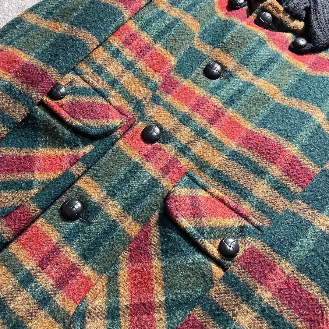 美品FIDELITYフィディリティウール チェック柄ジャケットUSA製サイズM