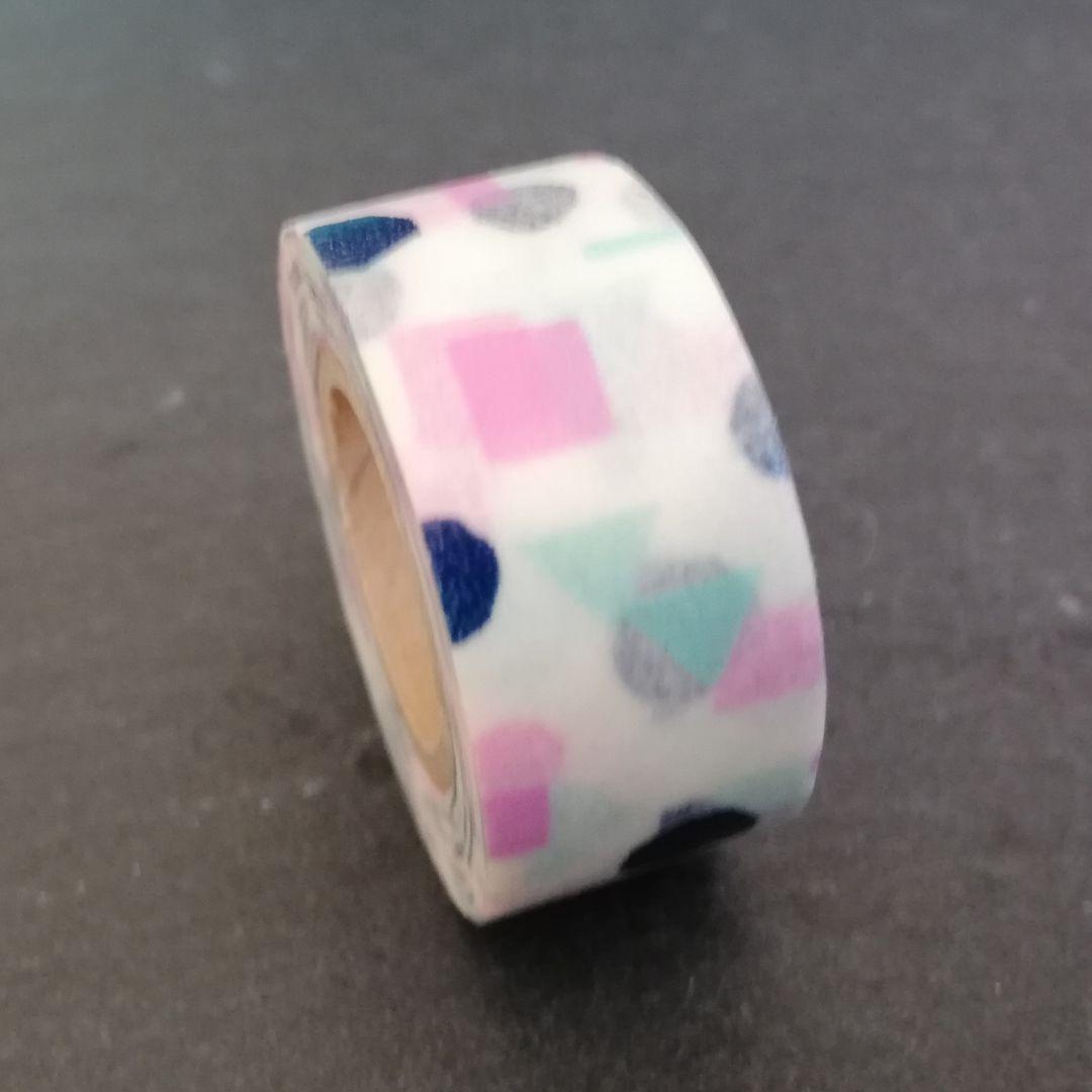 マステ マークス 北欧風 マスキングテープ 四角 丸 三角 図形 北欧 文房具