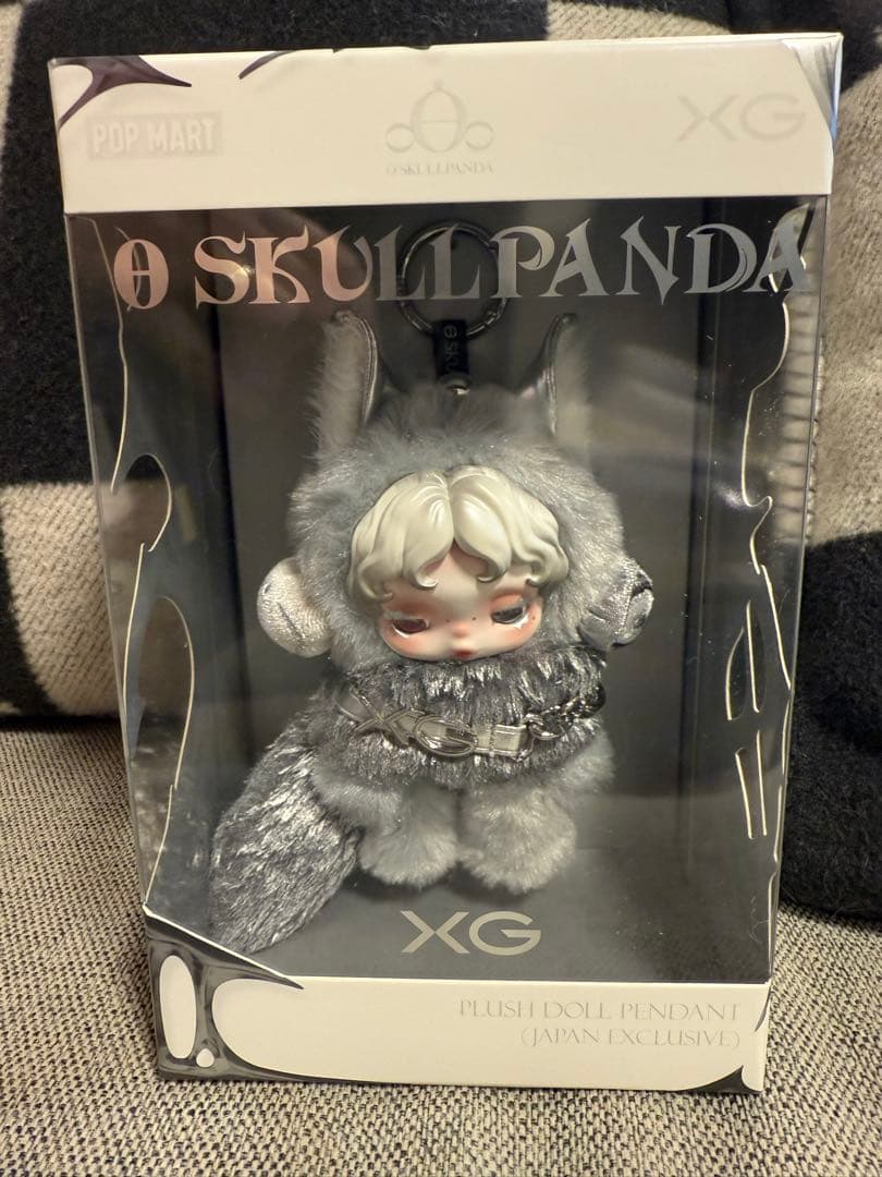 新品未開封 SKULLPANDA × XG ぬいぐるみペンダント（日本限定）