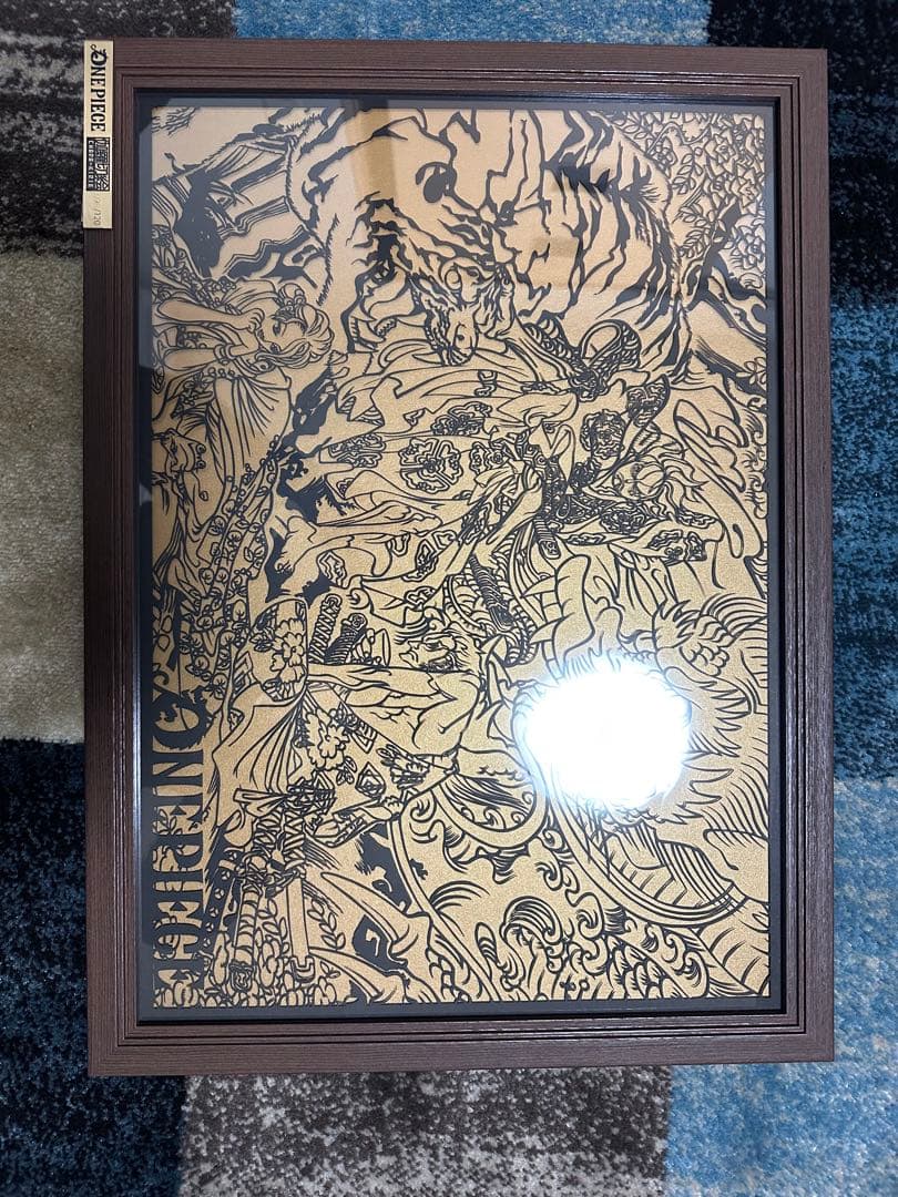 大特価 ワンピース 切絵 世界120枚限定