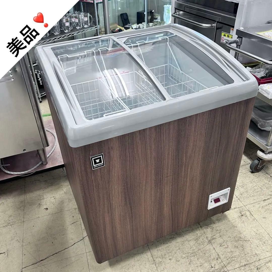 5216① 【美品】急速冷凍付冷凍ショーケース RIS-185F 2022年製