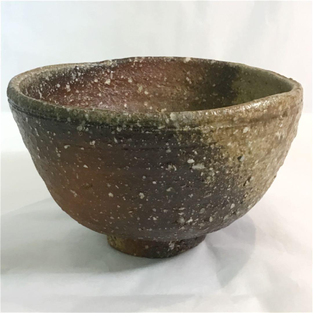 【茶道具】信楽茶碗