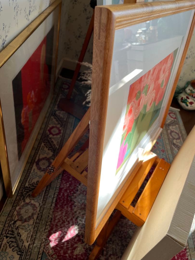 限定版画　額装　ジニー・キム　直筆サイン、ED、証明書あり