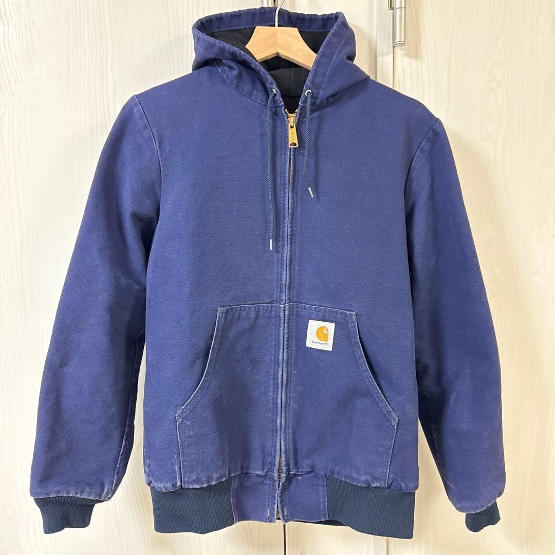 Carhartt アクティブジャケット　stussy元ネタの幻級ネイビー色
