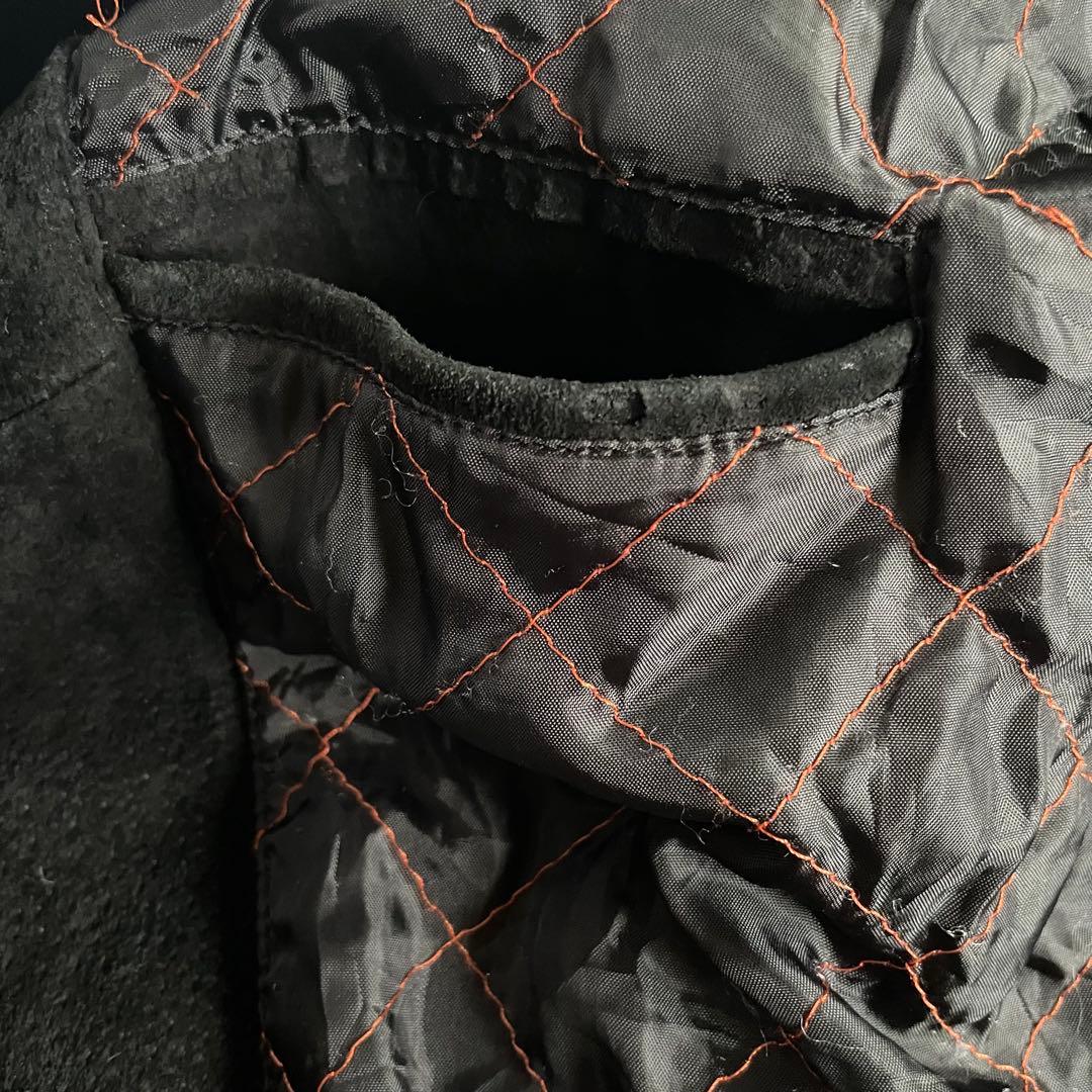 【WILSONS LEATHER】90s NASCAR レーシングジャケット M