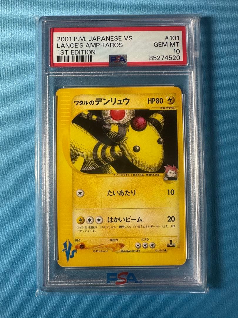 【PSA10】ワタルのデンリュウ　カードe
