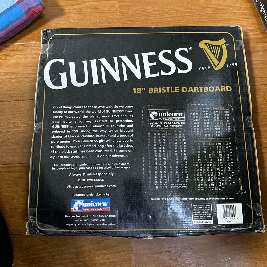 ダーツ GUINNESS 18\" Bristle Dartboard
