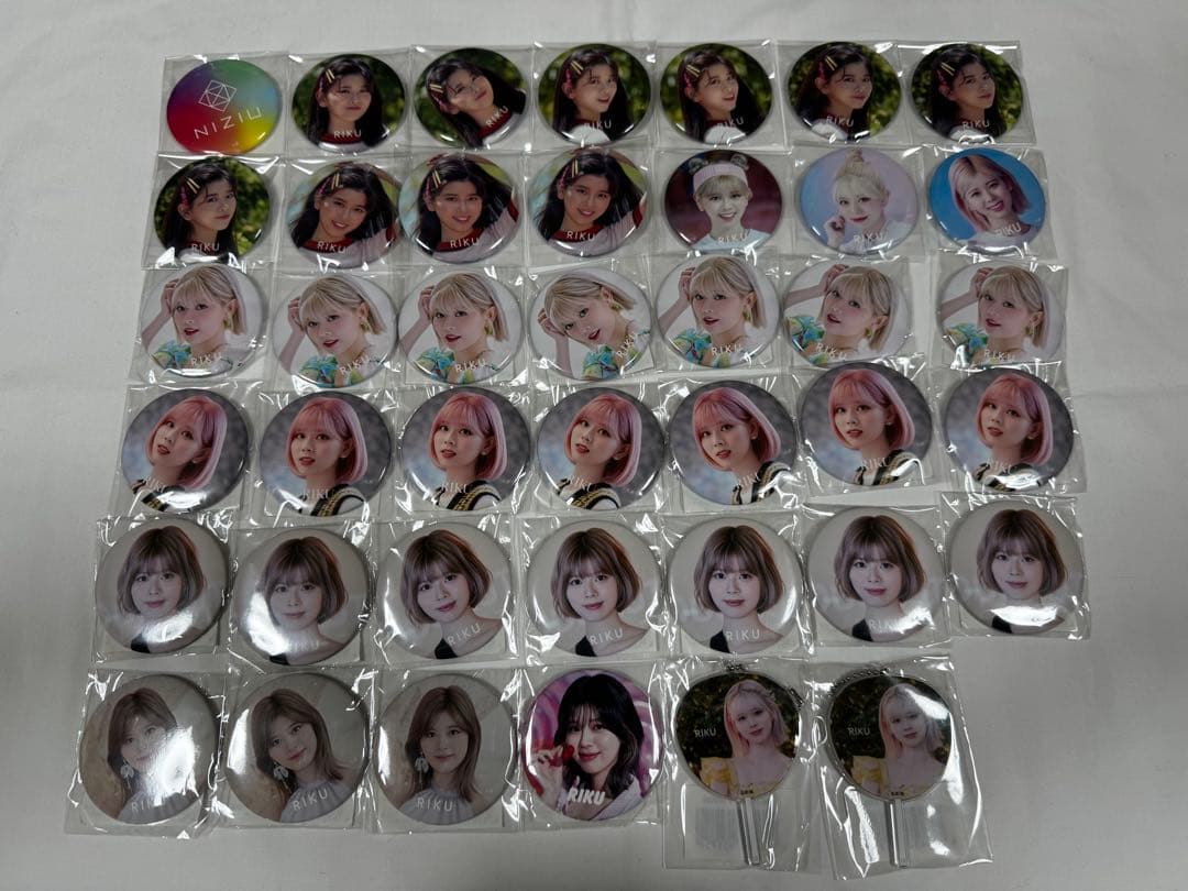 NiziU リク 缶バッジ まとめ売り