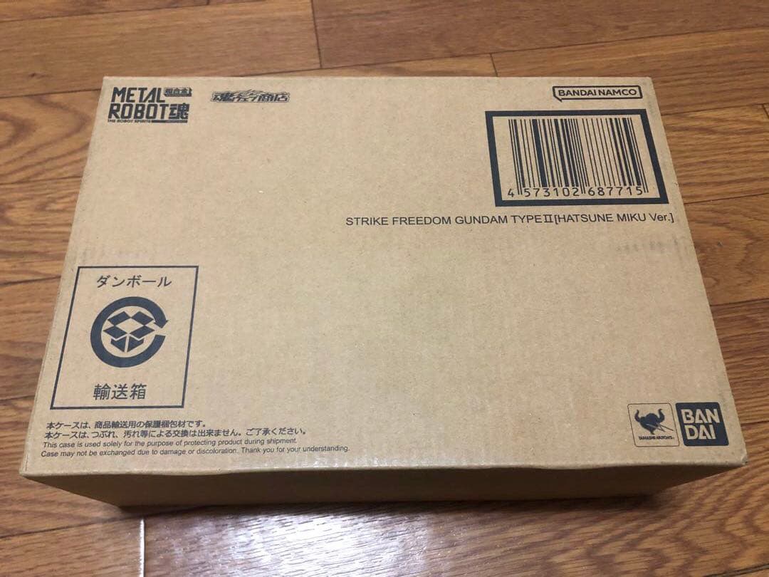 新品未使用未開封 ストライクフリーダムガンダム弐式 初音ミク Ver