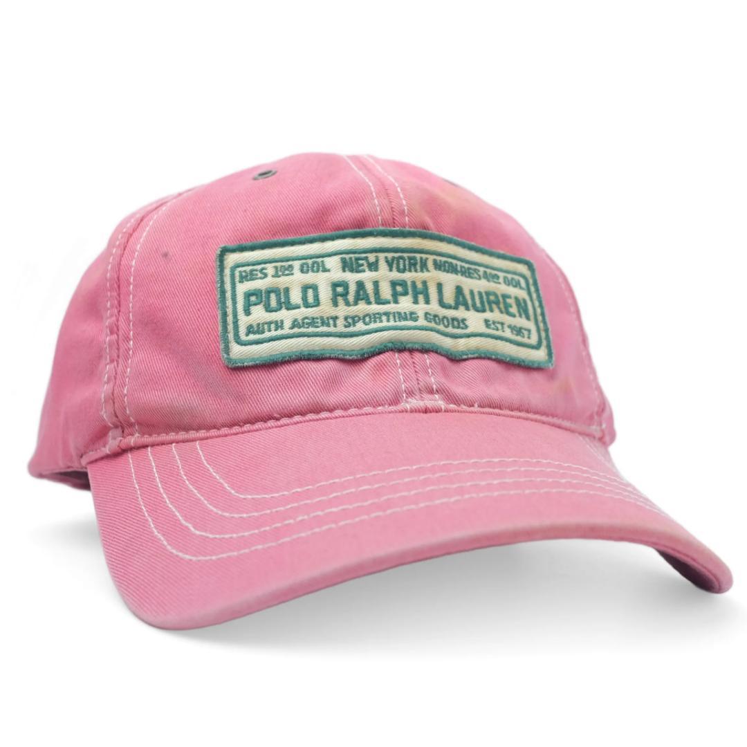 90s Polo by Ralph Lauren キャップ レッド/赤 星条旗