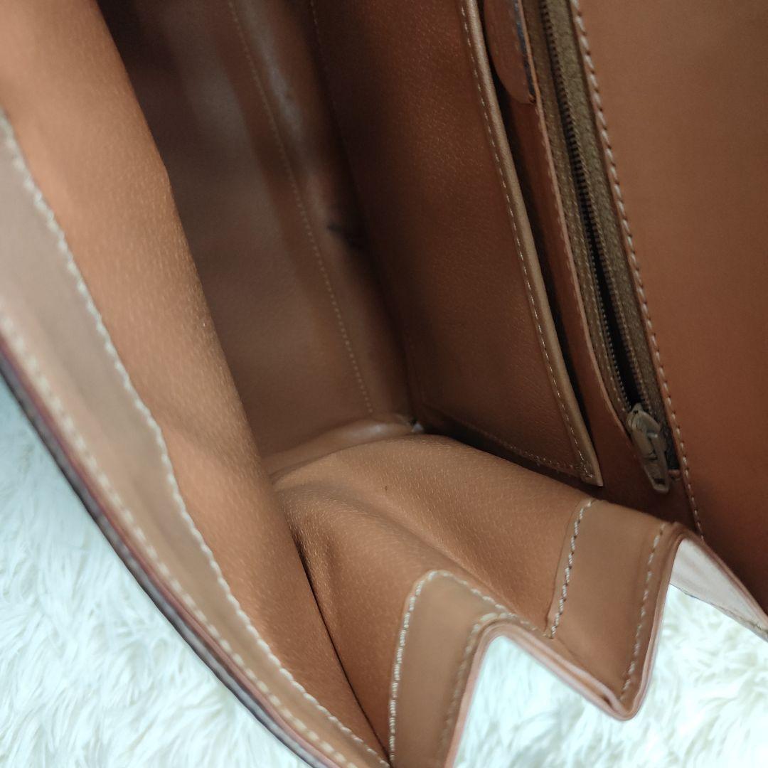 CELINE　ハンドバッグ　トリオンフ　マカダム　ガンチーニ　PVC　レザー