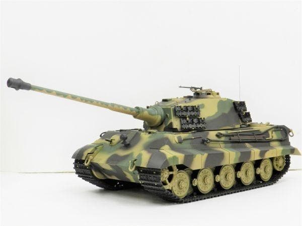 技術基準適合証明済 Heng Long 1/16 キングタイガー ヘンシェル砲塔
