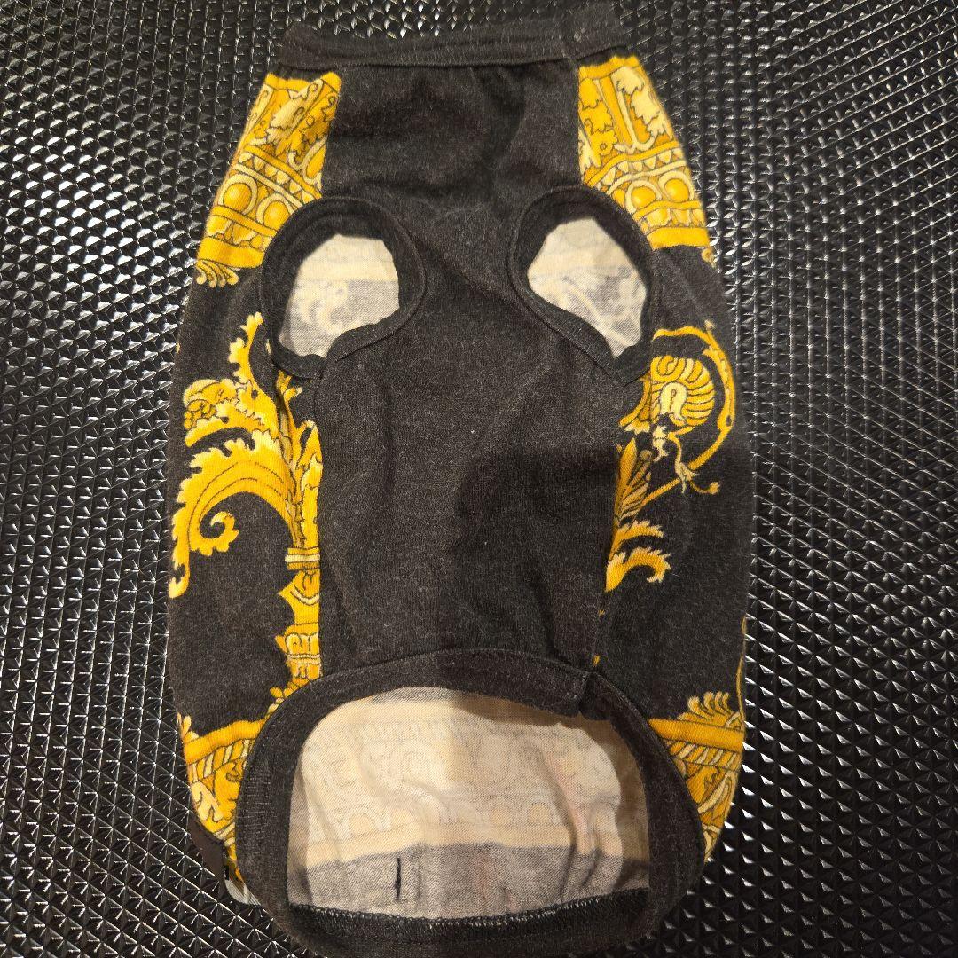 VERSACE 'Barocco' dog t-shirt　Sサイズ