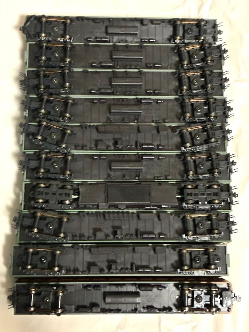か*照様 国鉄80系電車　10両　kato ライト点灯動力動作確認済　ジャンク品