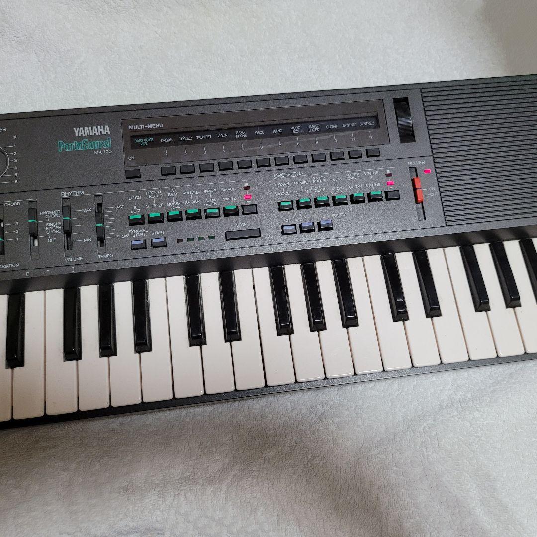 YAMAHA ヤマハ MK100 ポータサウンド　　アナログシンセ機能付き