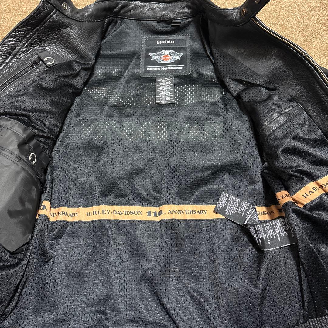 Sサイズ　110周年　レザー　シングルライダースジャケット