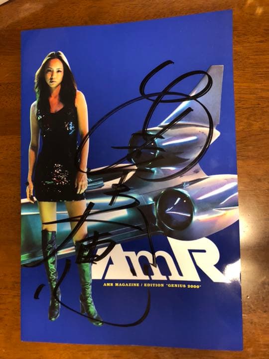 激レア　安室奈美恵　サイン入り　ツアー　パンフレット