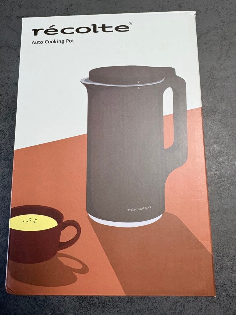 レコルト 自動調理ポット ／ ナチュラルブラック RSY-2(BK)