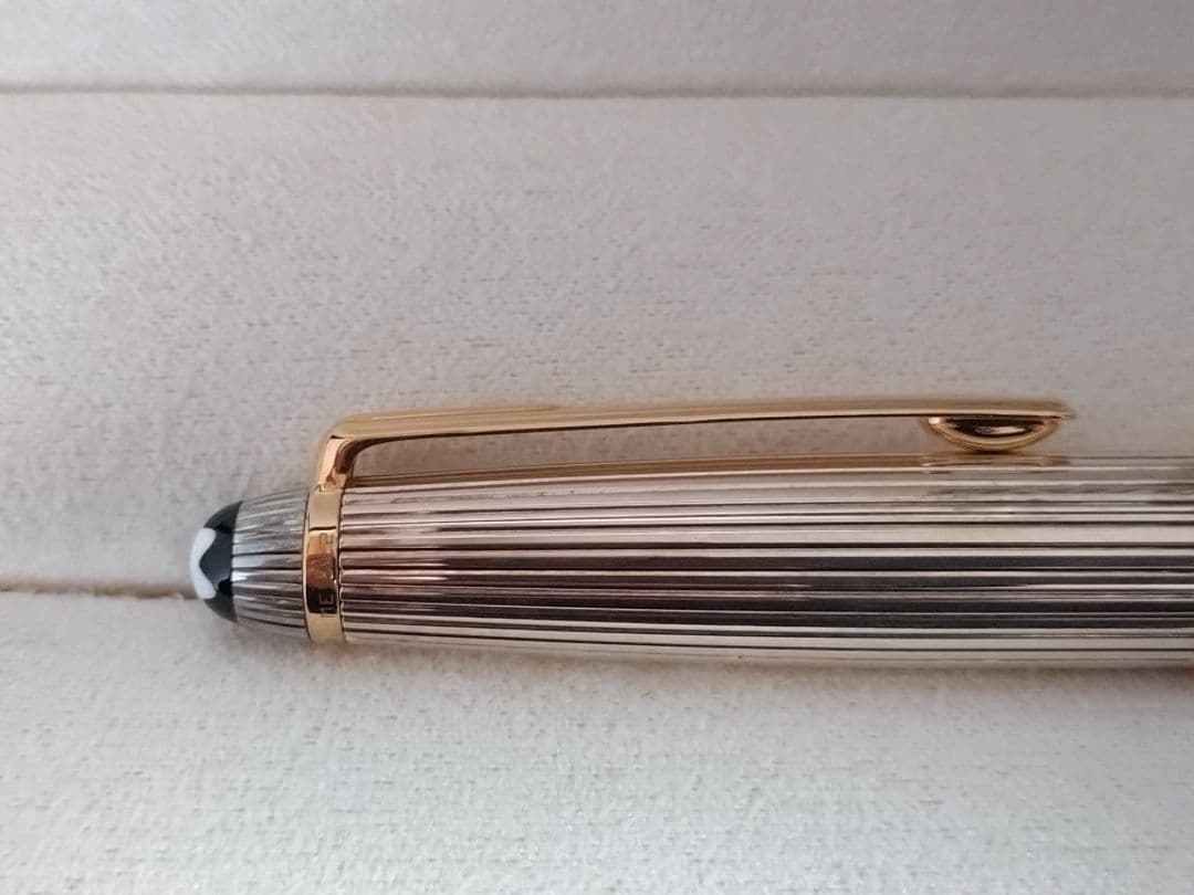 MONTBLANC　モンブラン　万年筆M　ソリテール1441 ドゥエ　Ag925