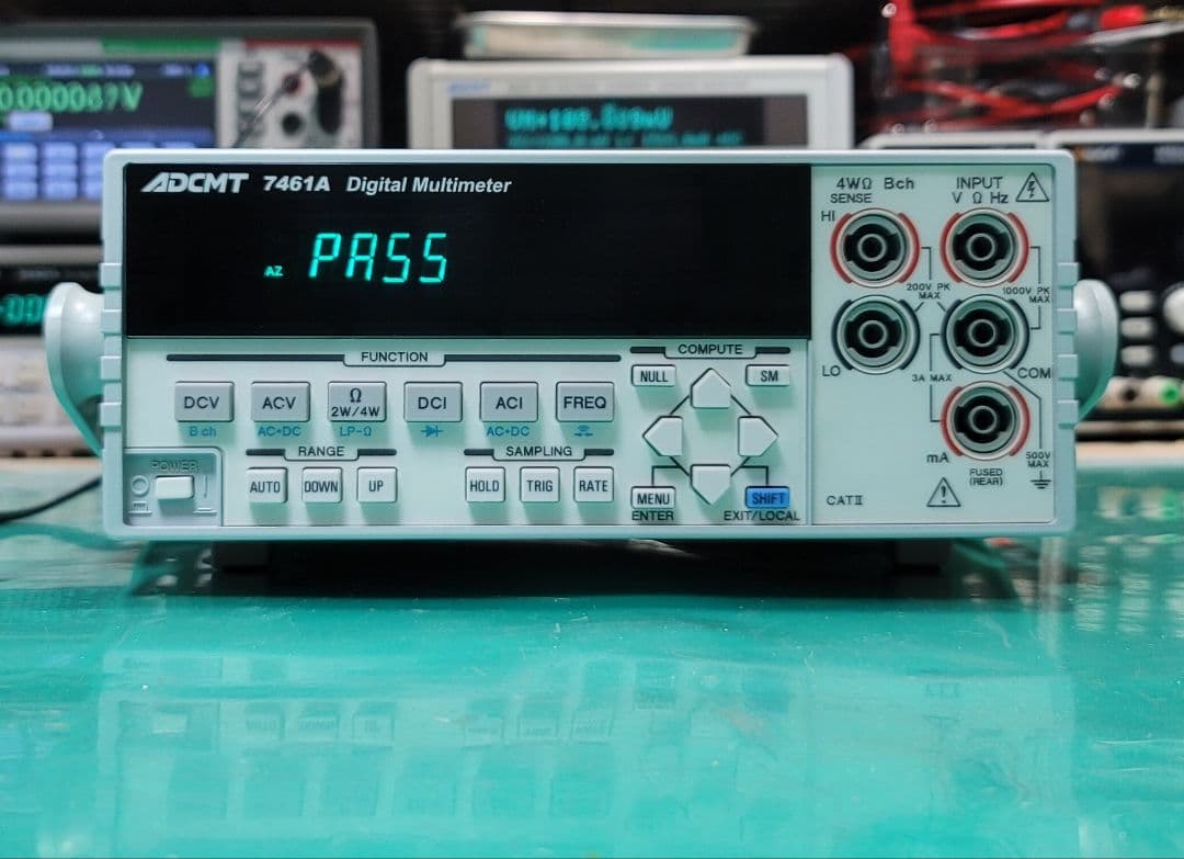 週末値引　ADCMT 7461A 6.5桁 DIGITAL MULTIMETER