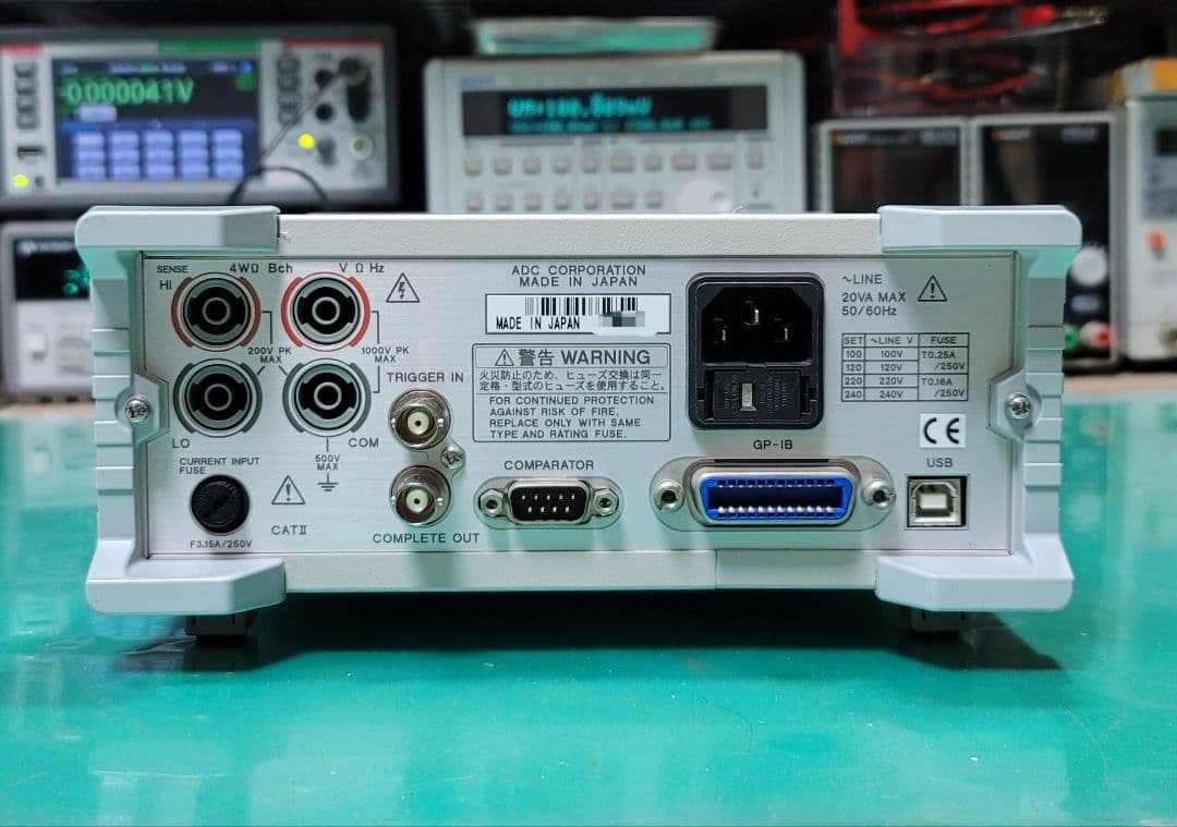 週末値引　ADCMT 7461A 6.5桁 DIGITAL MULTIMETER
