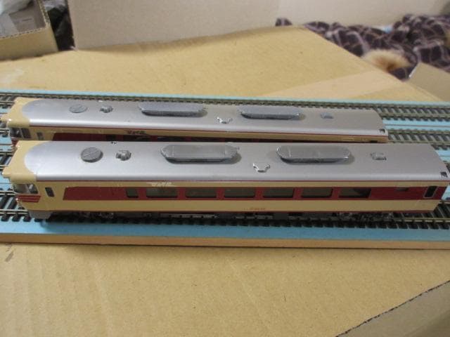 国鉄 キハ80系 特急形気動車 4両セット HOゲージ (金属製・カツミ製）