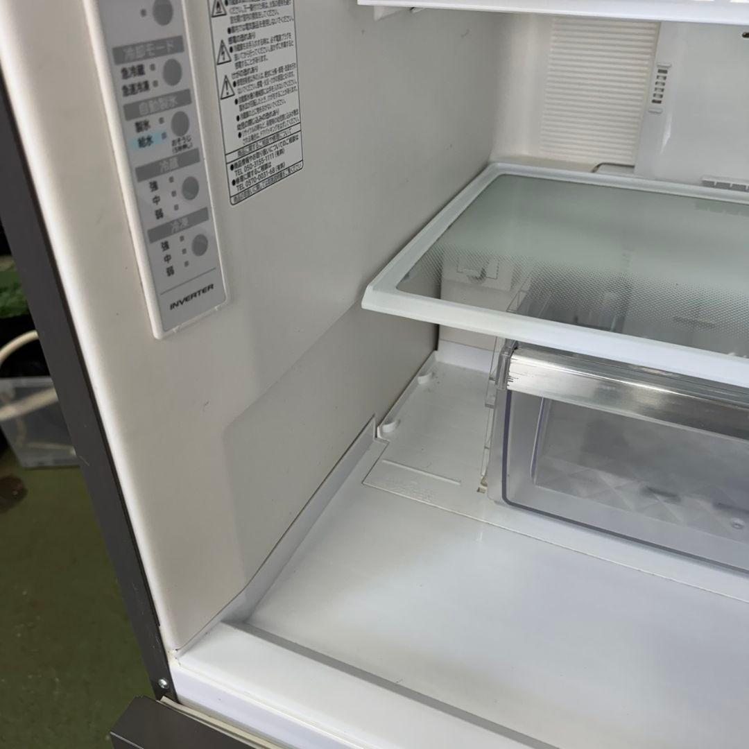289 大型冷蔵庫　右開き　自動製氷機付　美品　300L強　保証込　大人気モデル