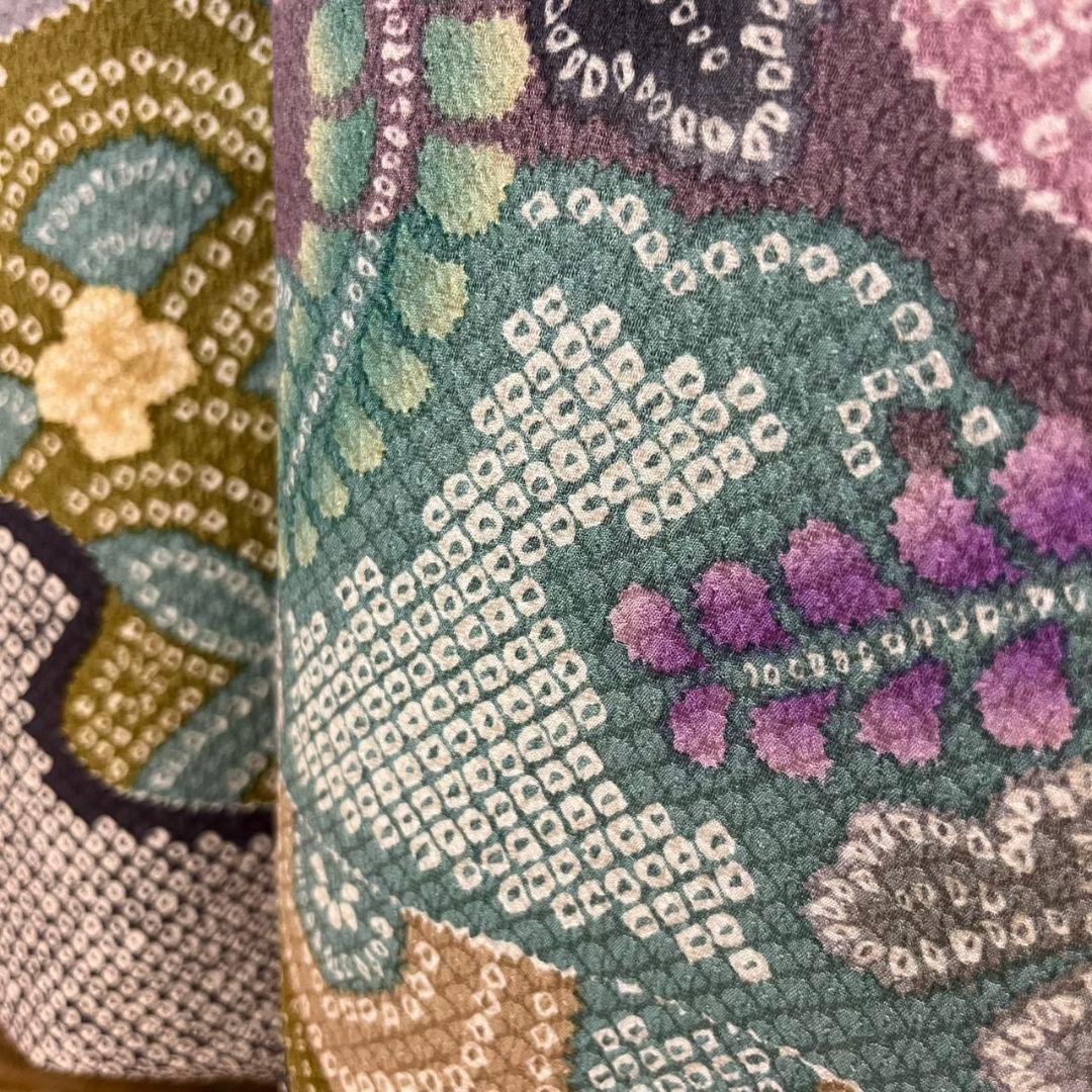 振袖フルセット(7点)・成人式・総絞り・エンボス加工・胴裏正絹・正絹・逸品