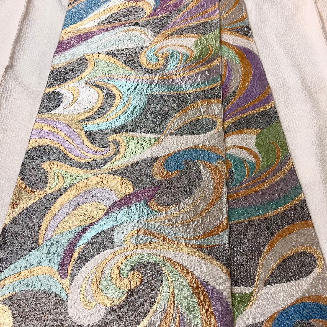 振袖フルセット(7点)・成人式・総絞り・エンボス加工・胴裏正絹・正絹・逸品