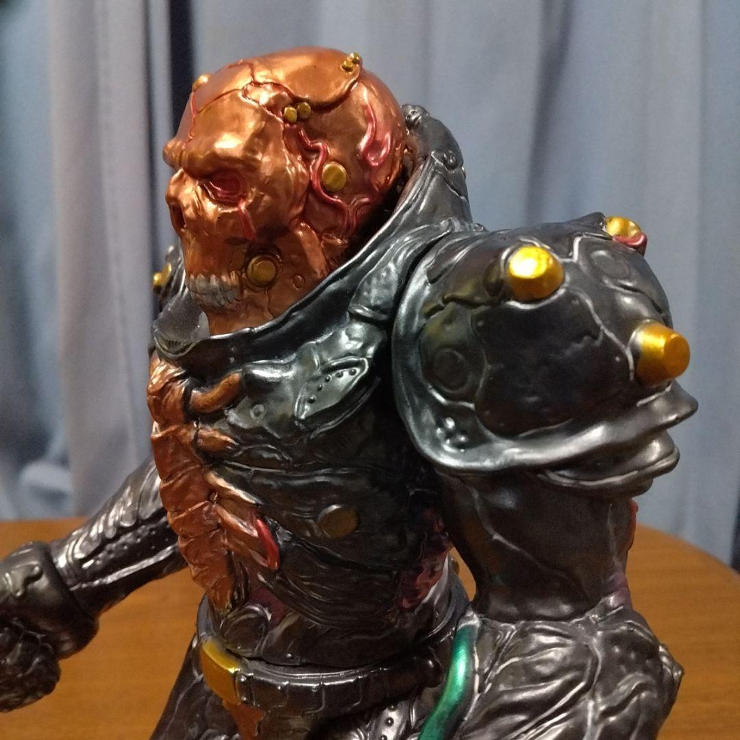 三毛玩具　髑髏ボーグ　塗装済　黒素体　インディーズ