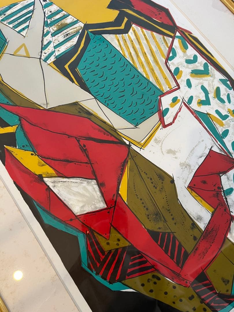 池田満寿夫 リトグラフ　ルナパーク　額装