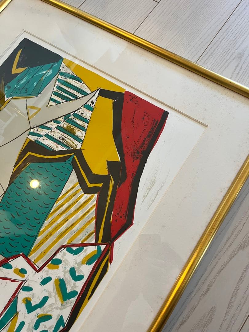 池田満寿夫 リトグラフ　ルナパーク　額装