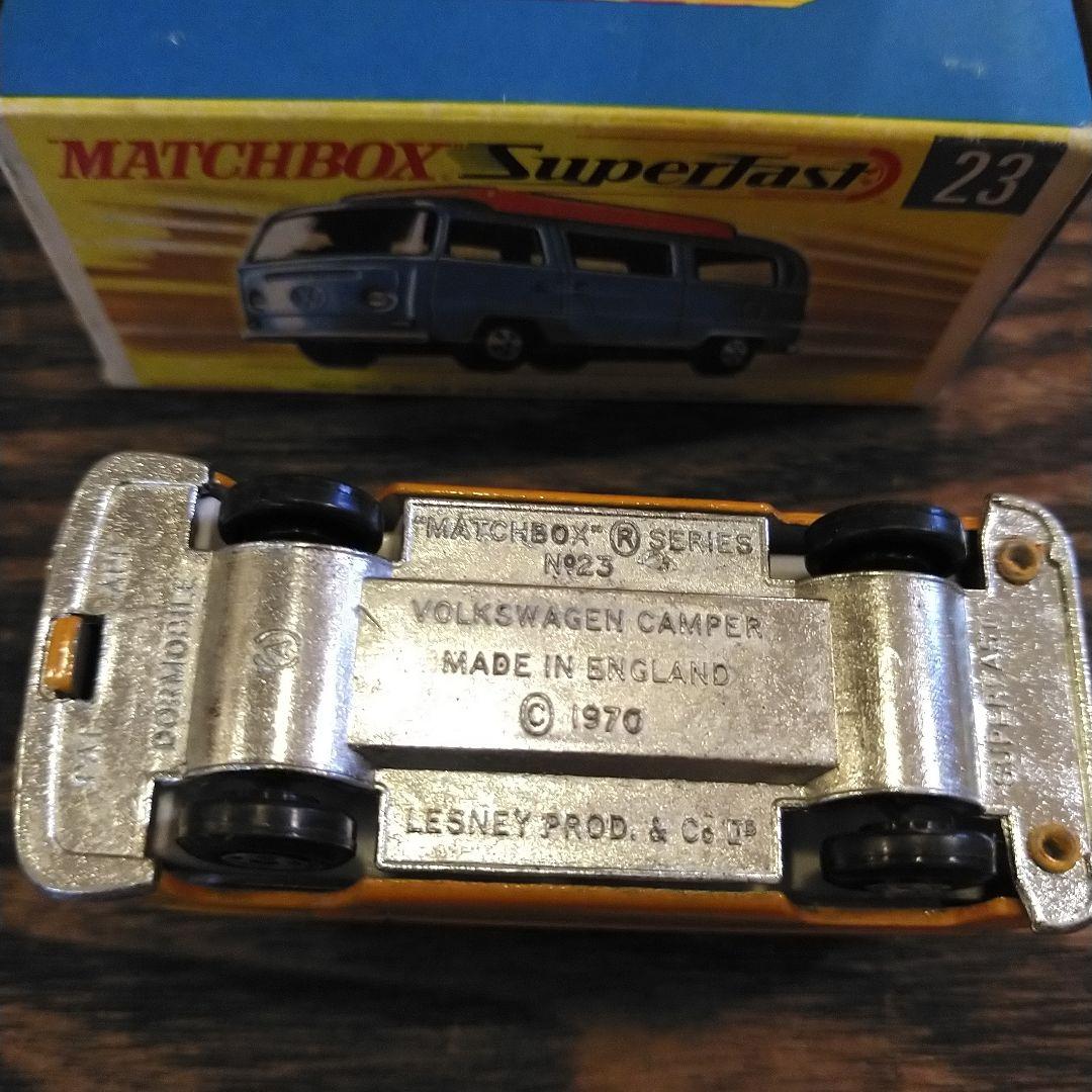 VINTAGE,70sMATCHBOX,VOLKSWAGEN CAMPER,美品