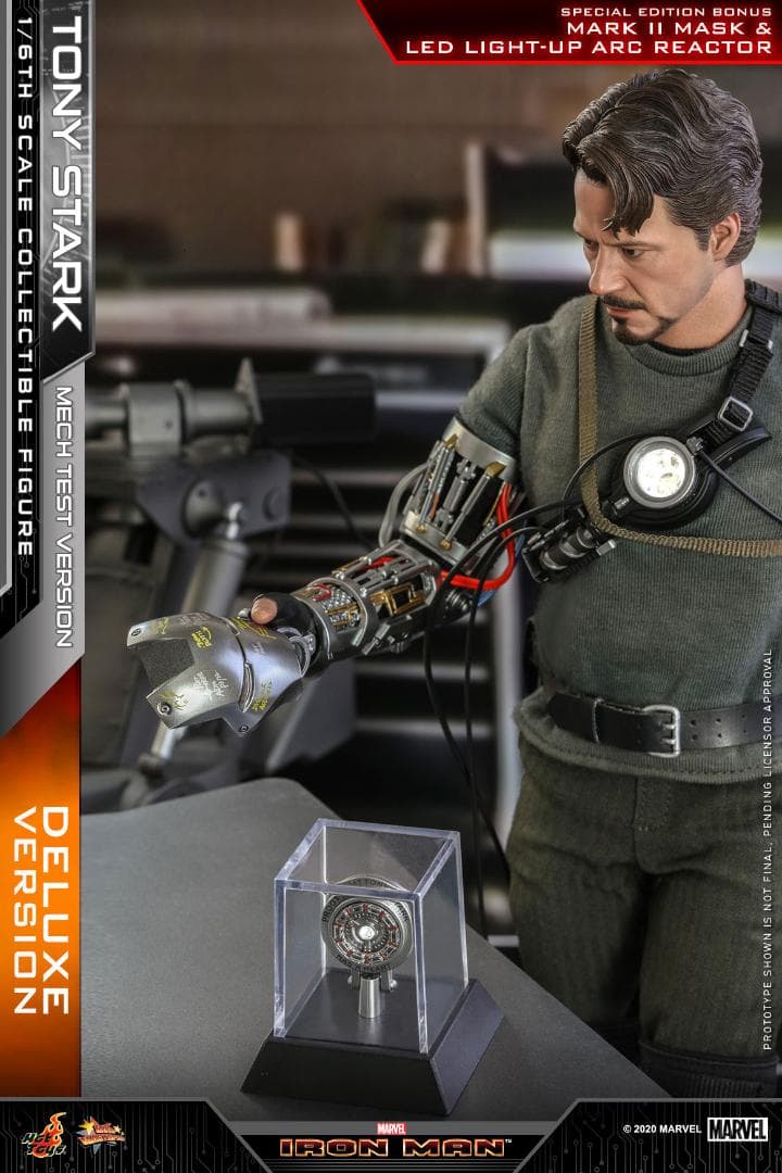 ホットトイズ　 アイアンマン　トニー・スターク（メカテスト2.0版）【新品】