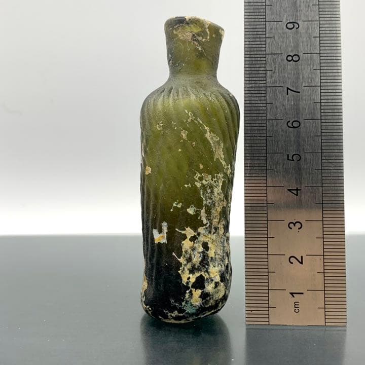 【古代 ガラス】ローマングラス ボトル コレクション 状態良好