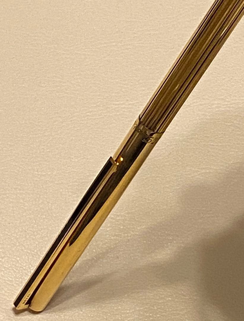 エステーデュポン/ボールペン / ゴールド / ツイストタイプ / 純正リフィル