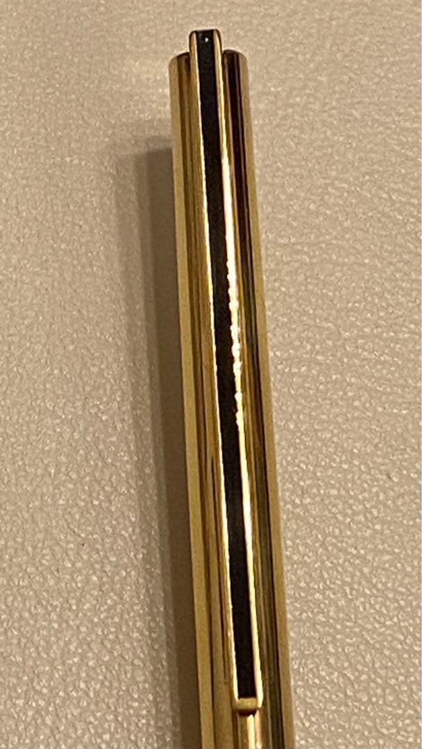 エステーデュポン/ボールペン / ゴールド / ツイストタイプ / 純正リフィル