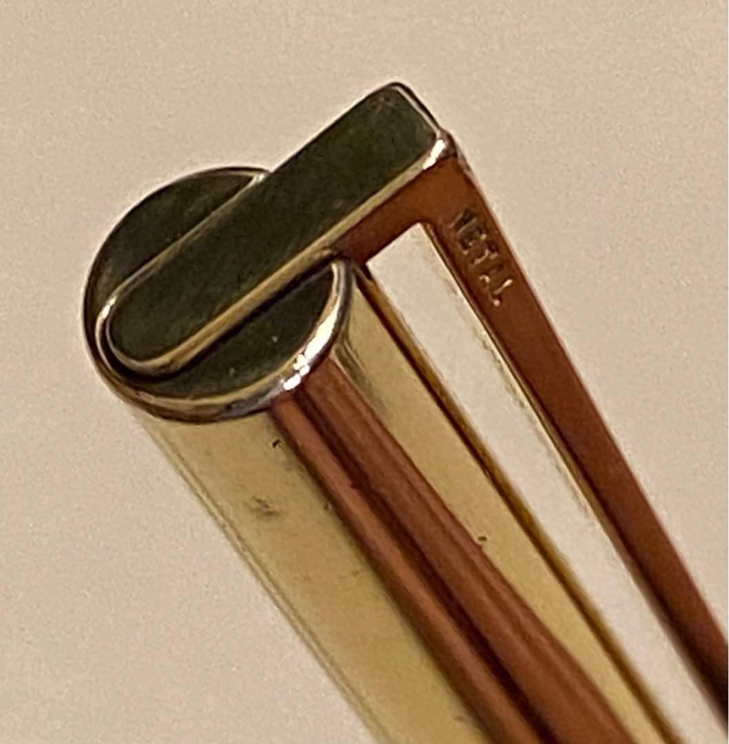 エステーデュポン/ボールペン / ゴールド / ツイストタイプ / 純正リフィル