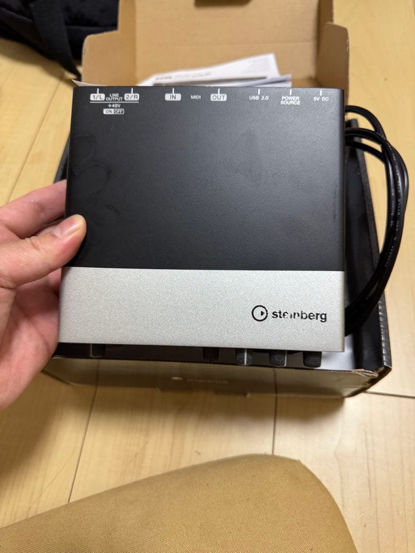 192kHz STEINBERG UR22mkII オーディオインターフェイス
