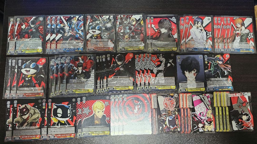 ヴァイスシュヴァルツ ペルソナ5 デッキ パーツ