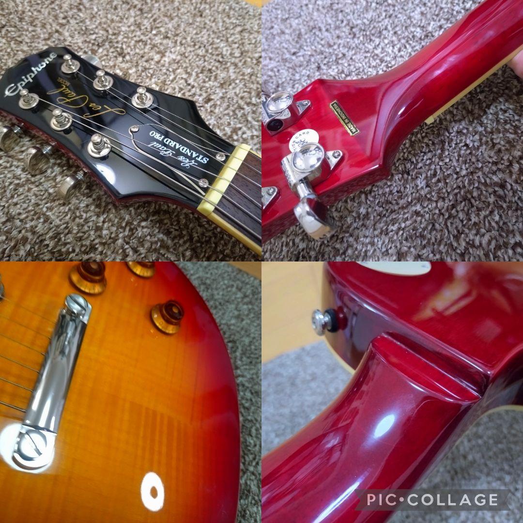 Epiphone Lespaul standard pro エレキギター