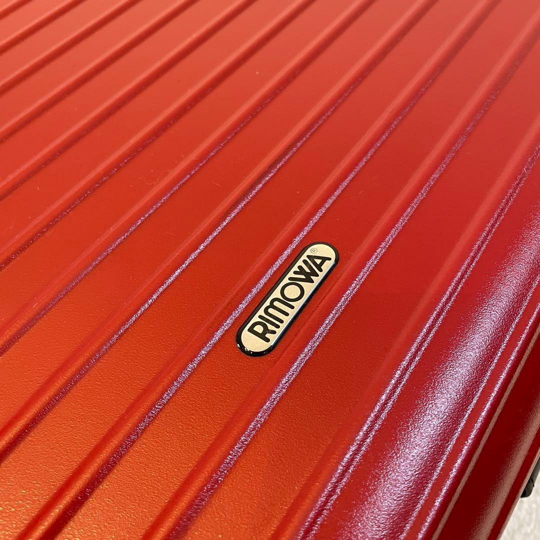 RIMOWA Lufthansa Salsa XL 2輪 レッド 85L