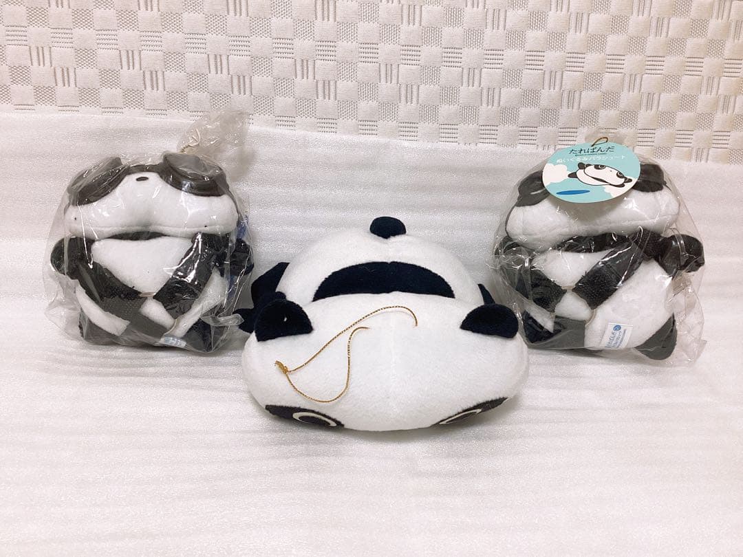 平成レトロ SAN-X ❤︎たれぱんだ❤︎ ぬいぐるみパラシュートなど 3個セット
