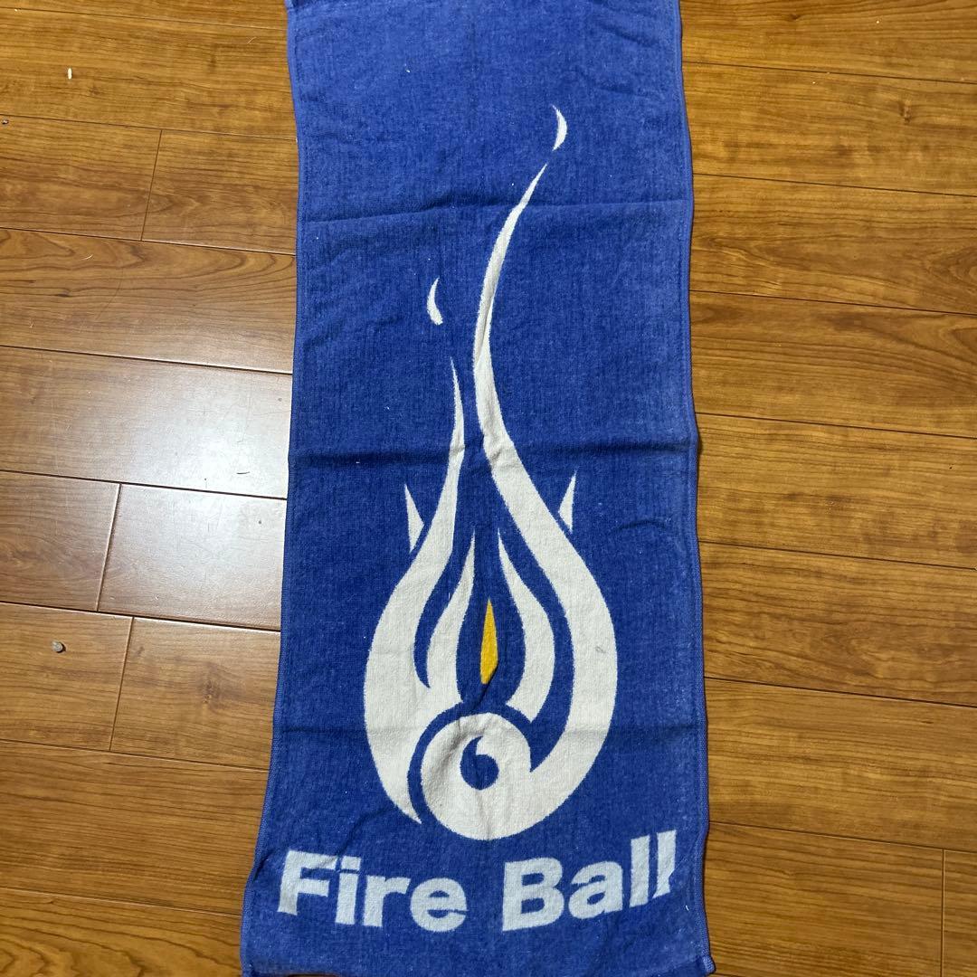 Fire Ball タオル 青（貴重品）